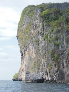 The cliffs of Koh Phi Phi