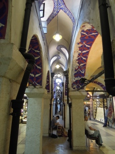 A man hard at work in the Grand Bazaar