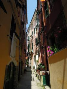 Backstreet in Vernazza