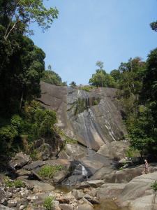 Telaga Tunjuh waterfall