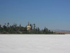 Salt flat mosque