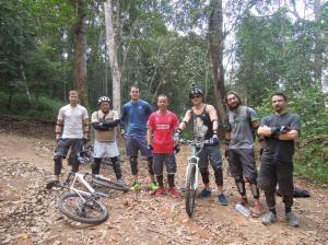 28. Mountain biking crew